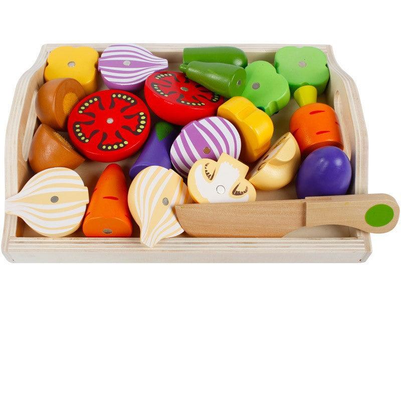 Montessori Holz Spielküche Set