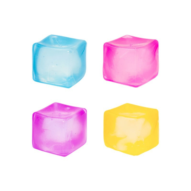 Cube Squishy Stressball – Weiches Gel-Fidget-Spielzeug für die Sinne