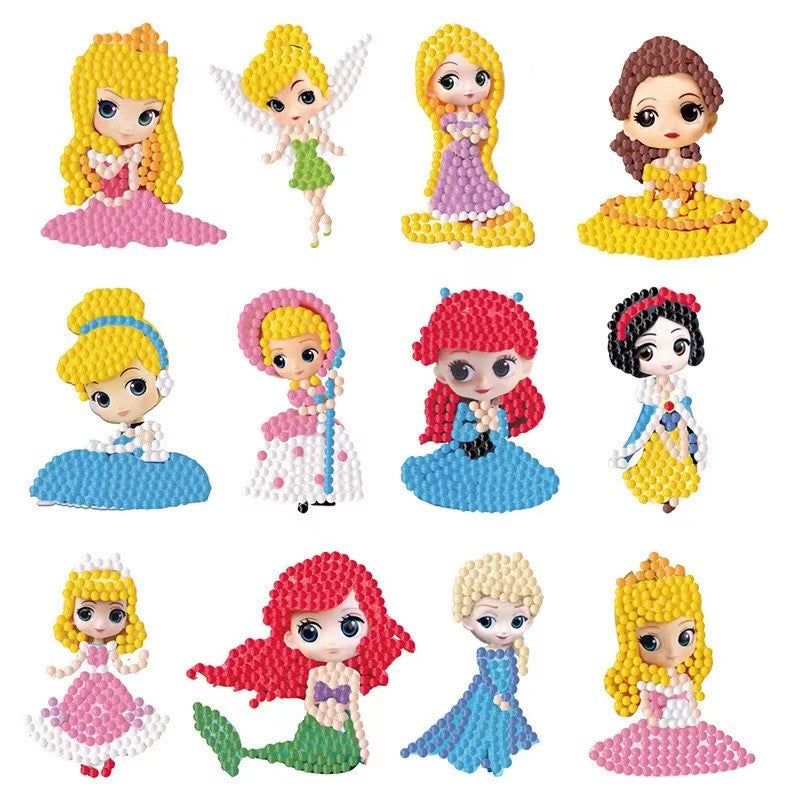 DIY-Diamond-Painting-Sticker-Bastelset für Kinder