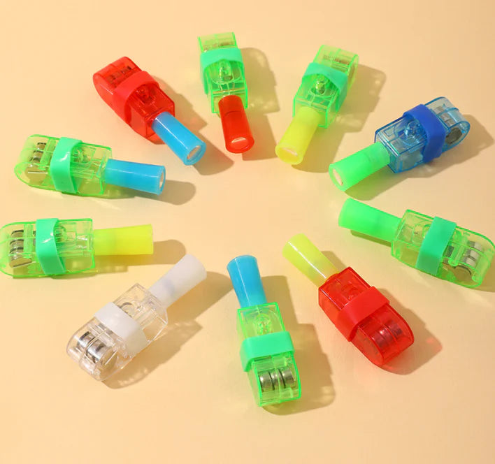 Bunte Fingerlichter für festlichen Spaß