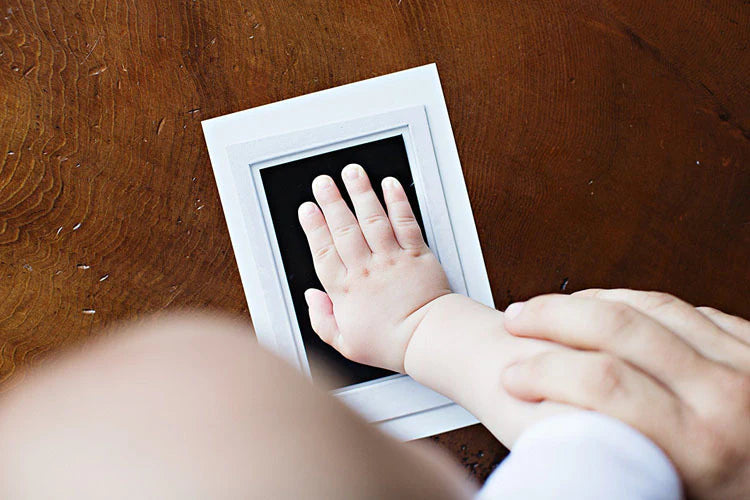 Baby Handabdruck Set – Einzigartiges Andenken an Dein Baby