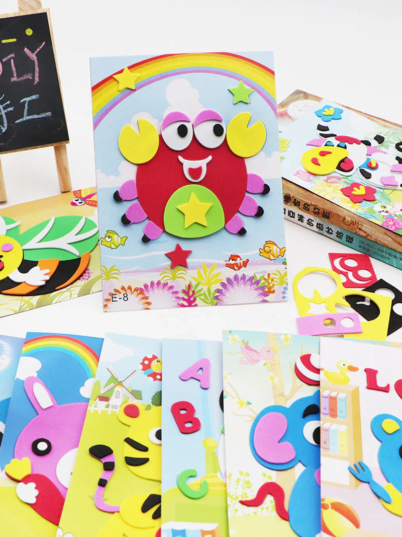 Tierkreation Aufkleber – Spaßiges Vinyl-Aufkleber-Set