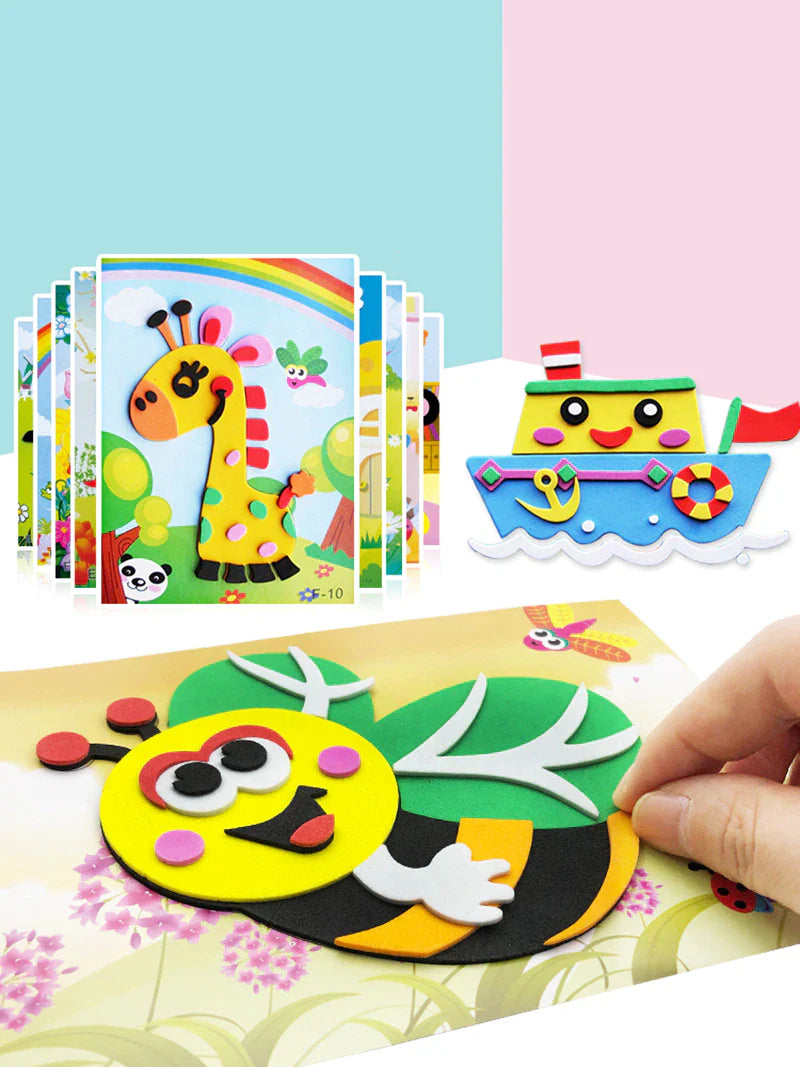 Tierkreation Aufkleber – Spaßiges Vinyl-Aufkleber-Set