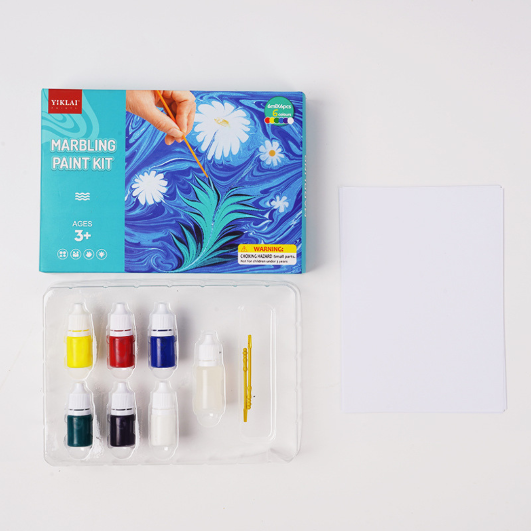 Kreatives Marmor Wasserfarben Spiel Set