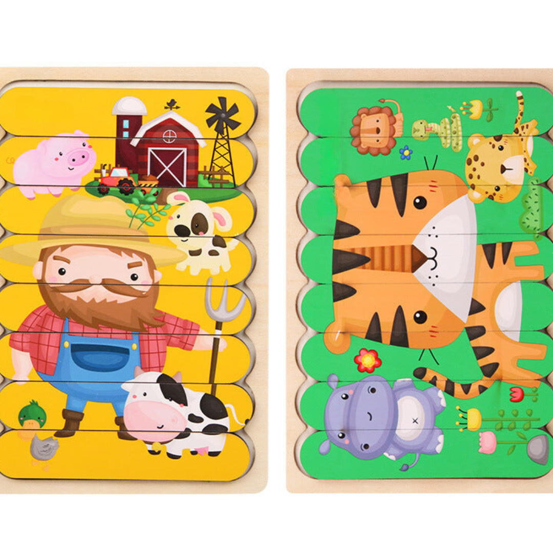 Montessori Holz Puzzle