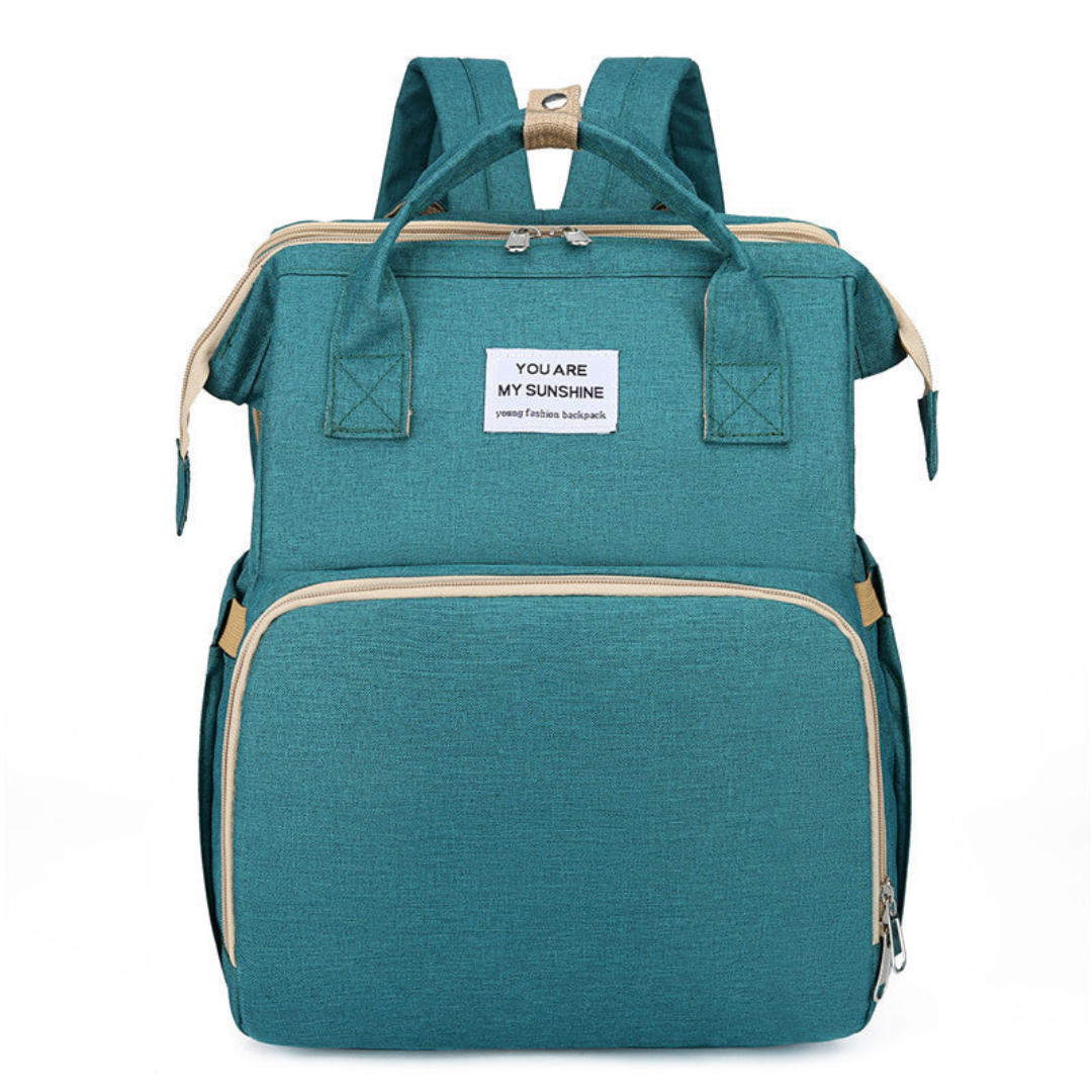 2in1 Baby Rucksack mit integriertem Wickelbett