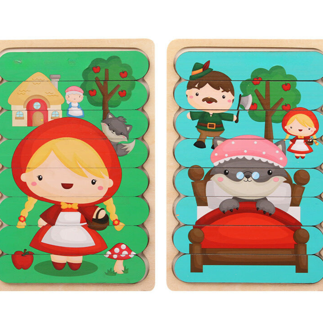 Montessori Holz Puzzle