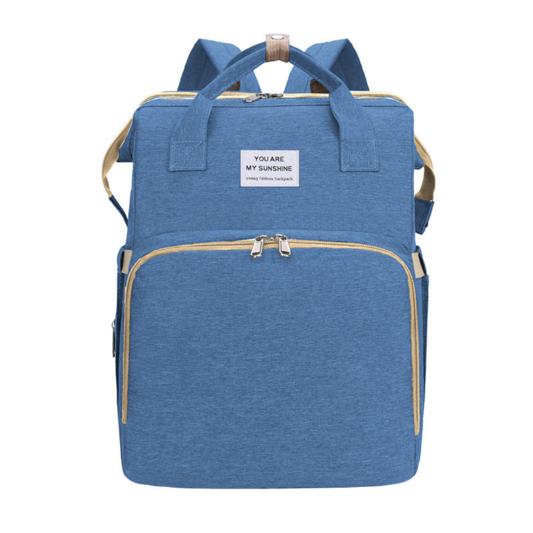 2in1 Baby Rucksack mit integriertem Wickelbett