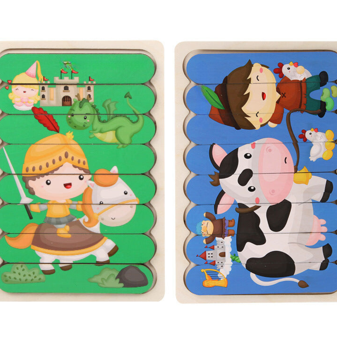 Montessori Holz Puzzle