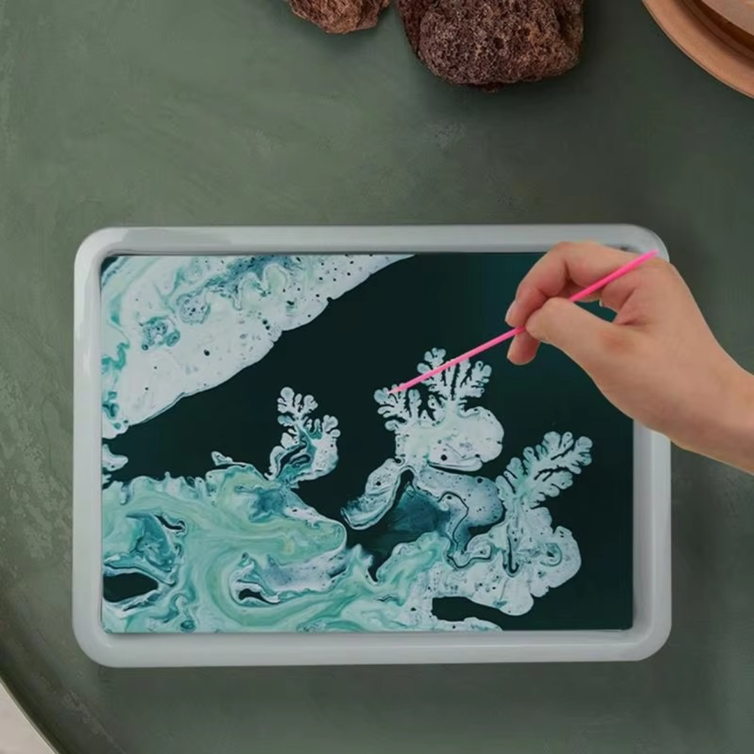Kreatives Marmor Wasserfarben Spiel Set
