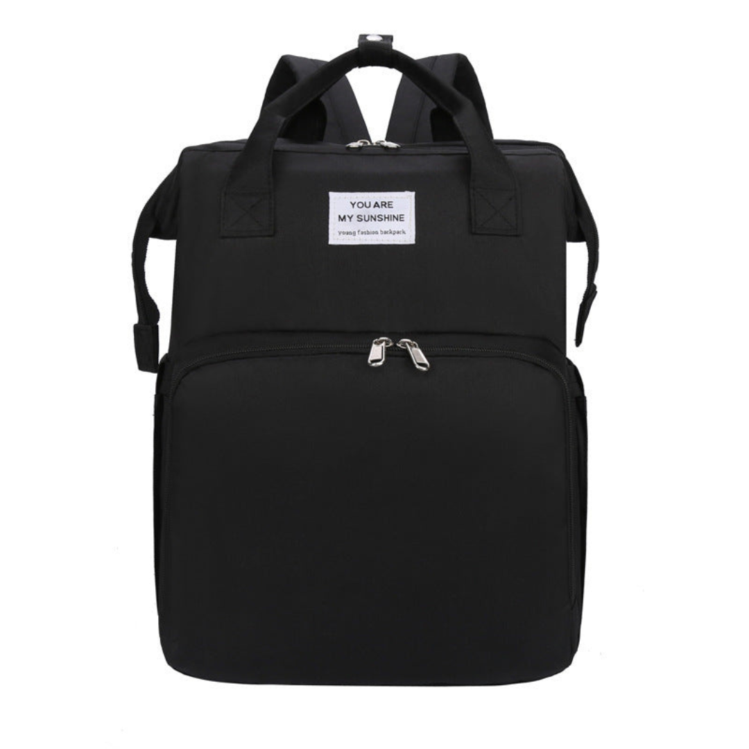 2in1 Baby Rucksack mit integriertem Wickelbett