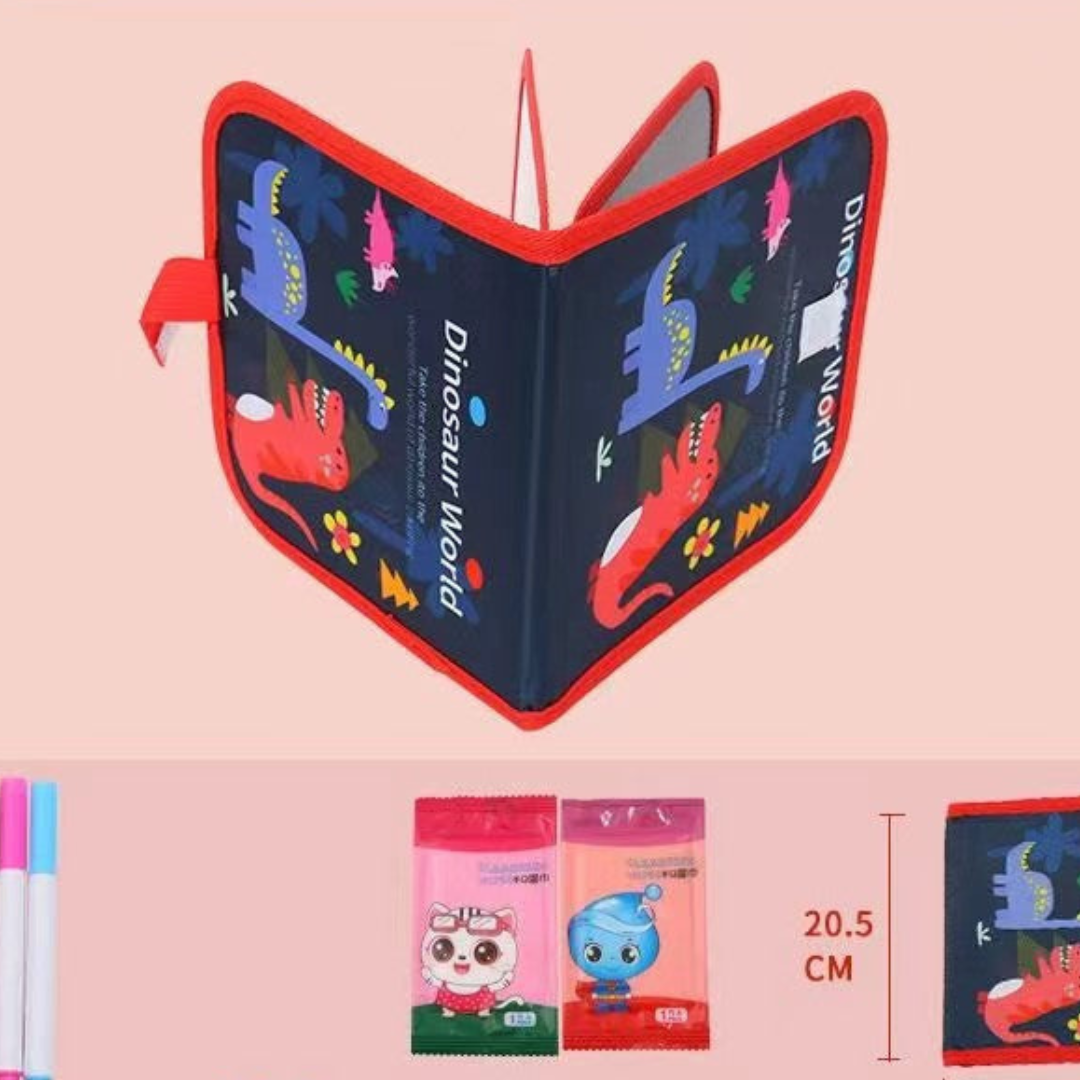 Wiederverwendbares Kinder Zeichen Buch