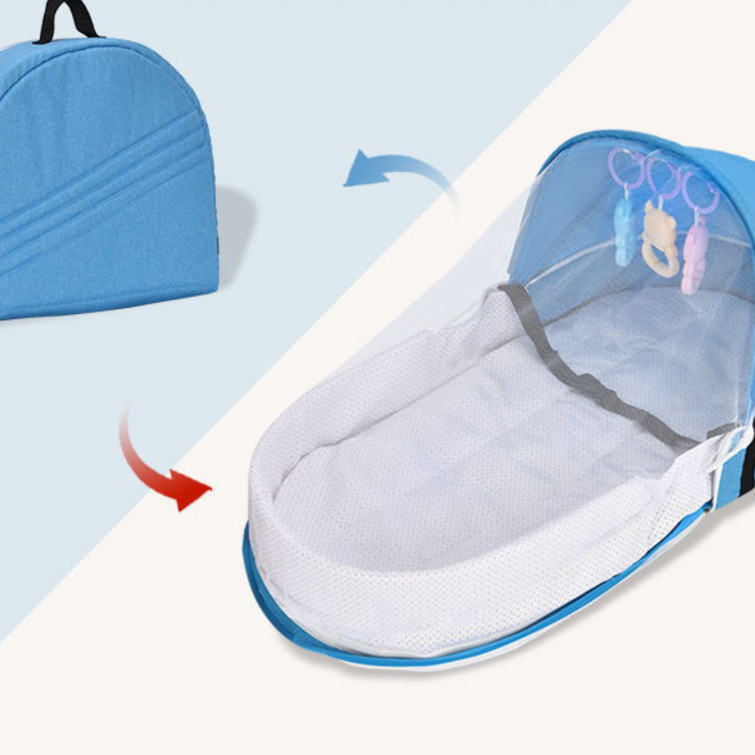 Faltbares Baby Bett für Unterwegs