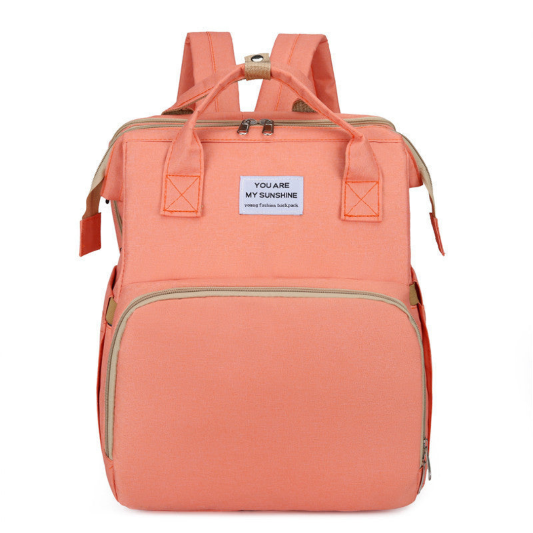 2in1 Baby Rucksack mit integriertem Wickelbett