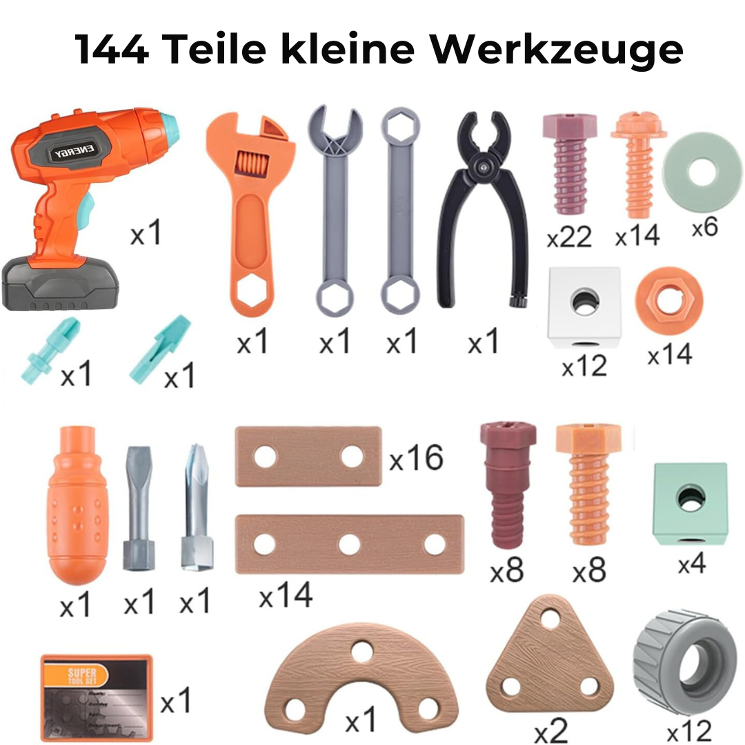 Baukasten Spielset für Kleine Handwerker