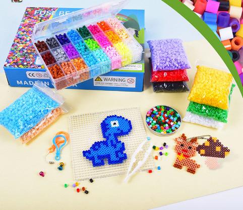 Perlenkunst Set | Klassiker - Bügelperlen