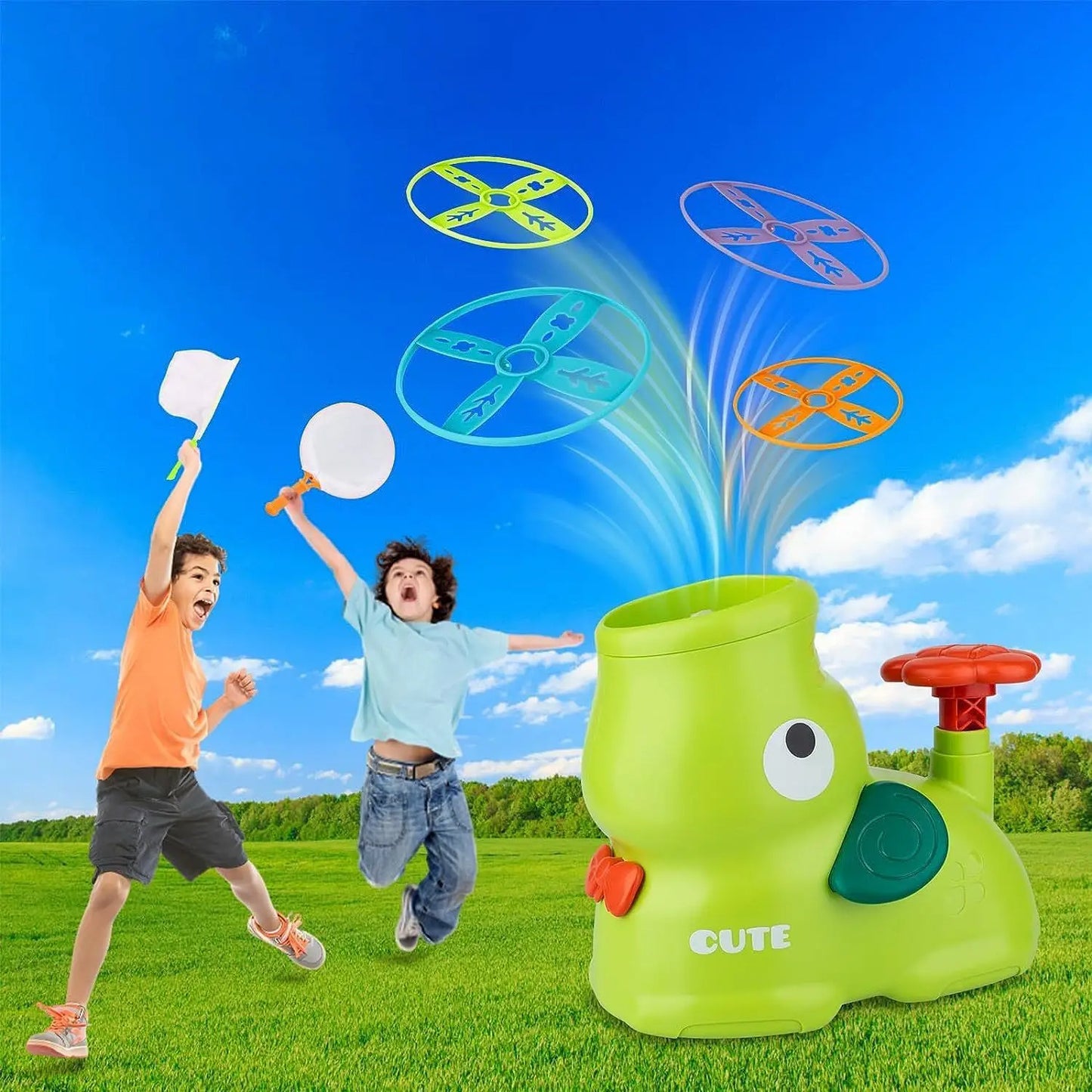 FrisbeeLauncher - Fliegende Scheibenabschussvorrichtung