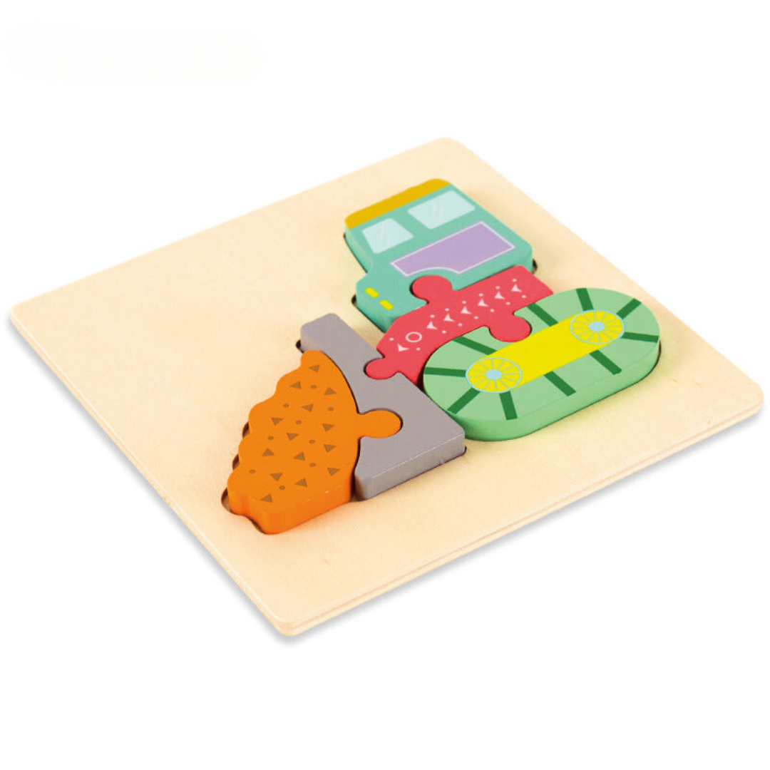 Tier und Fahrzeug Kinder Puzzle