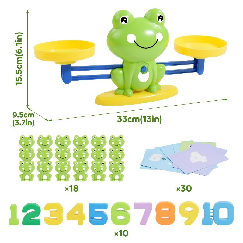 Pädagogische Frosch Waage Kinder Spielzeug - Mathematik leicht gemacht!