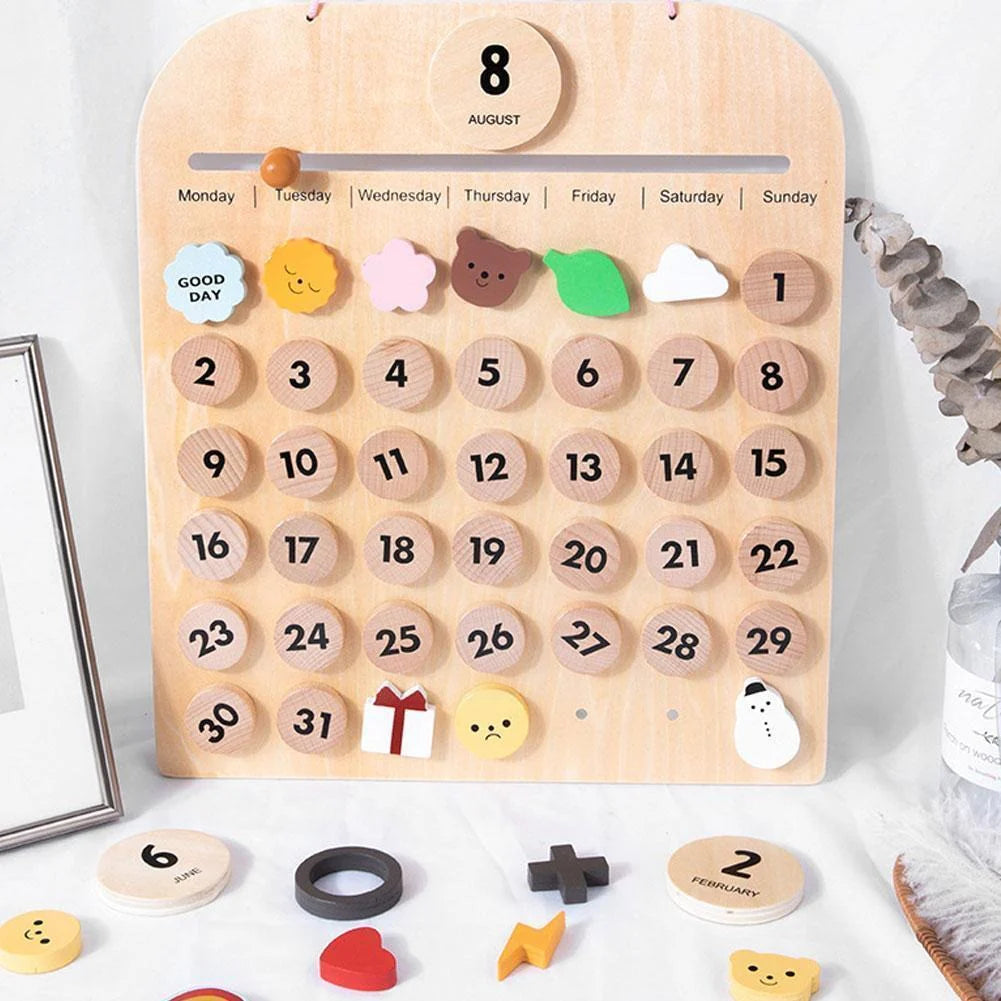 Zeitentdecker – Magnetischer Lernkalender