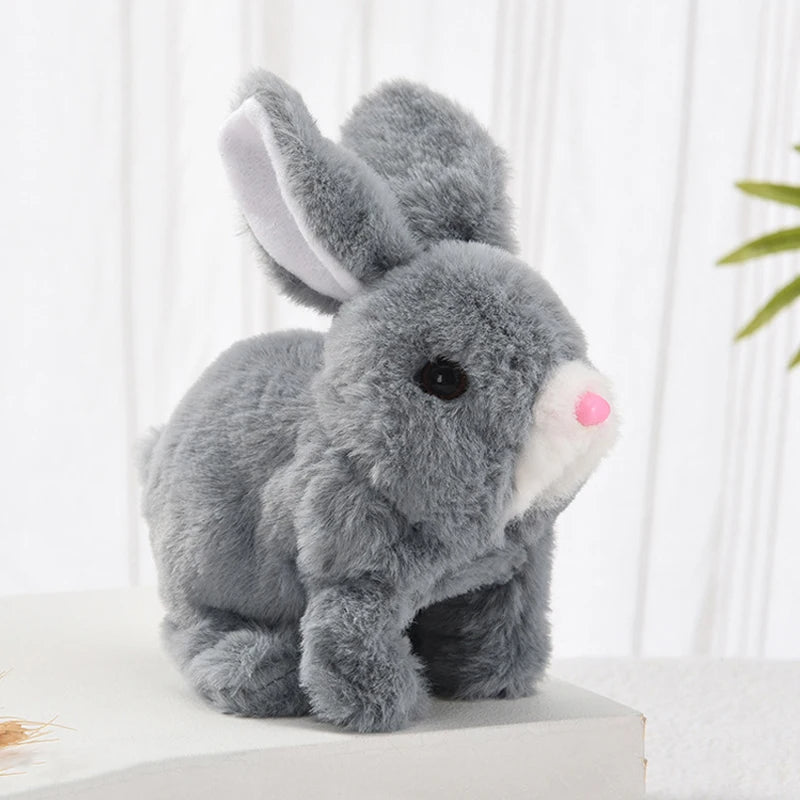 Hoppelnder Plüschhase Kinderspielzeug