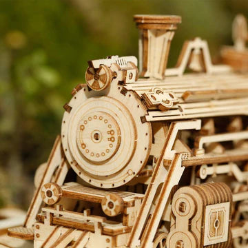 Holzmodellbahn - Stundenlanger Bauspaß mit 3D-Holzmodellbahn