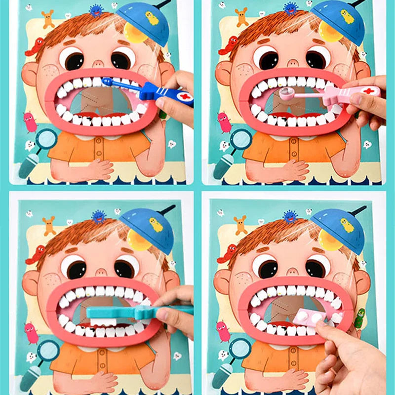 Zahnarztspielset - Kreatives Rollenspiel für Kinder