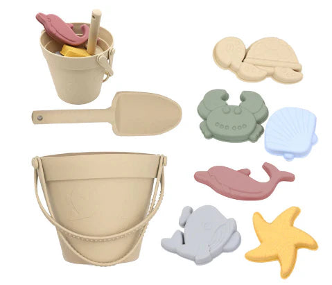 Umweltfreundliches Silikon Strandspielzeug Set
