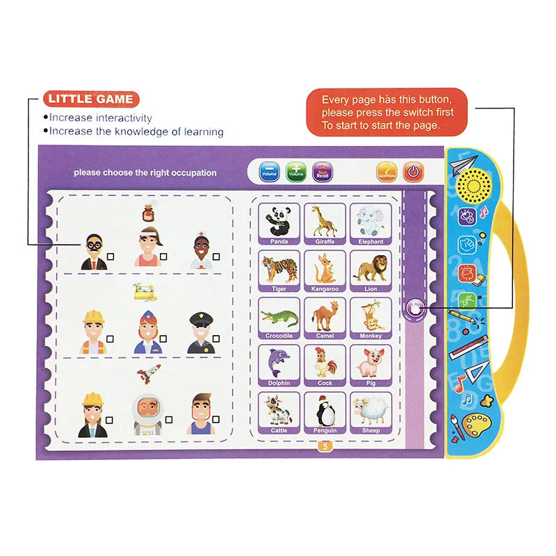 Spaßiges Lernbuch für Kinder