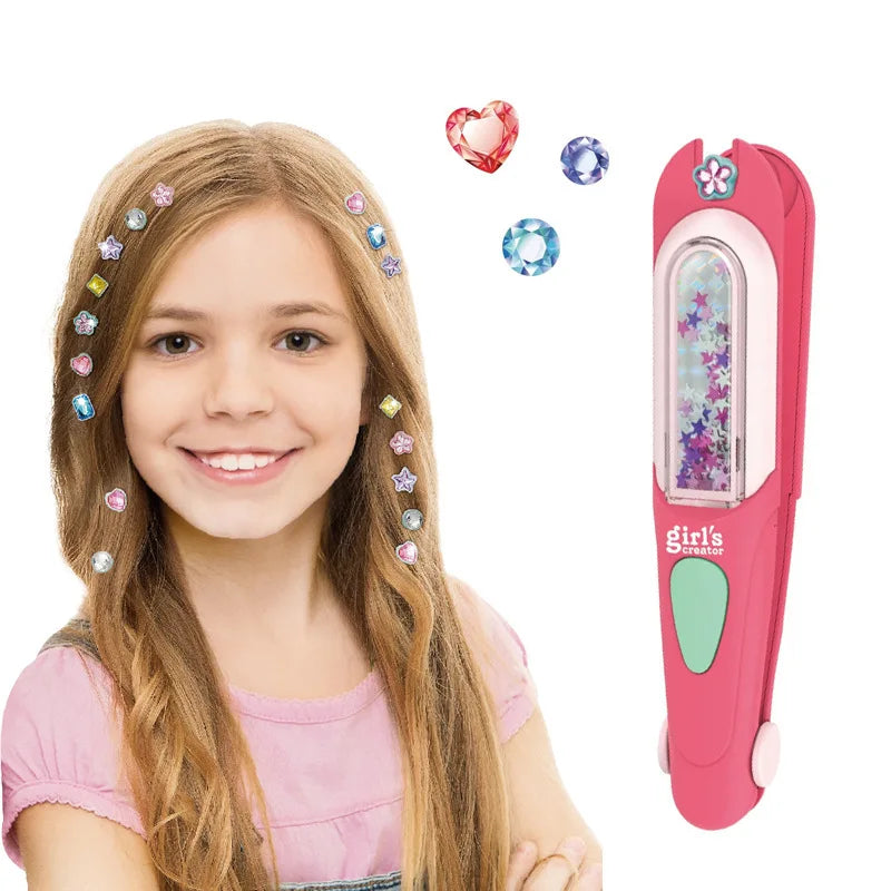 Glitzer Haaraccessoires Set - Erstelle atemberaubende Frisuren