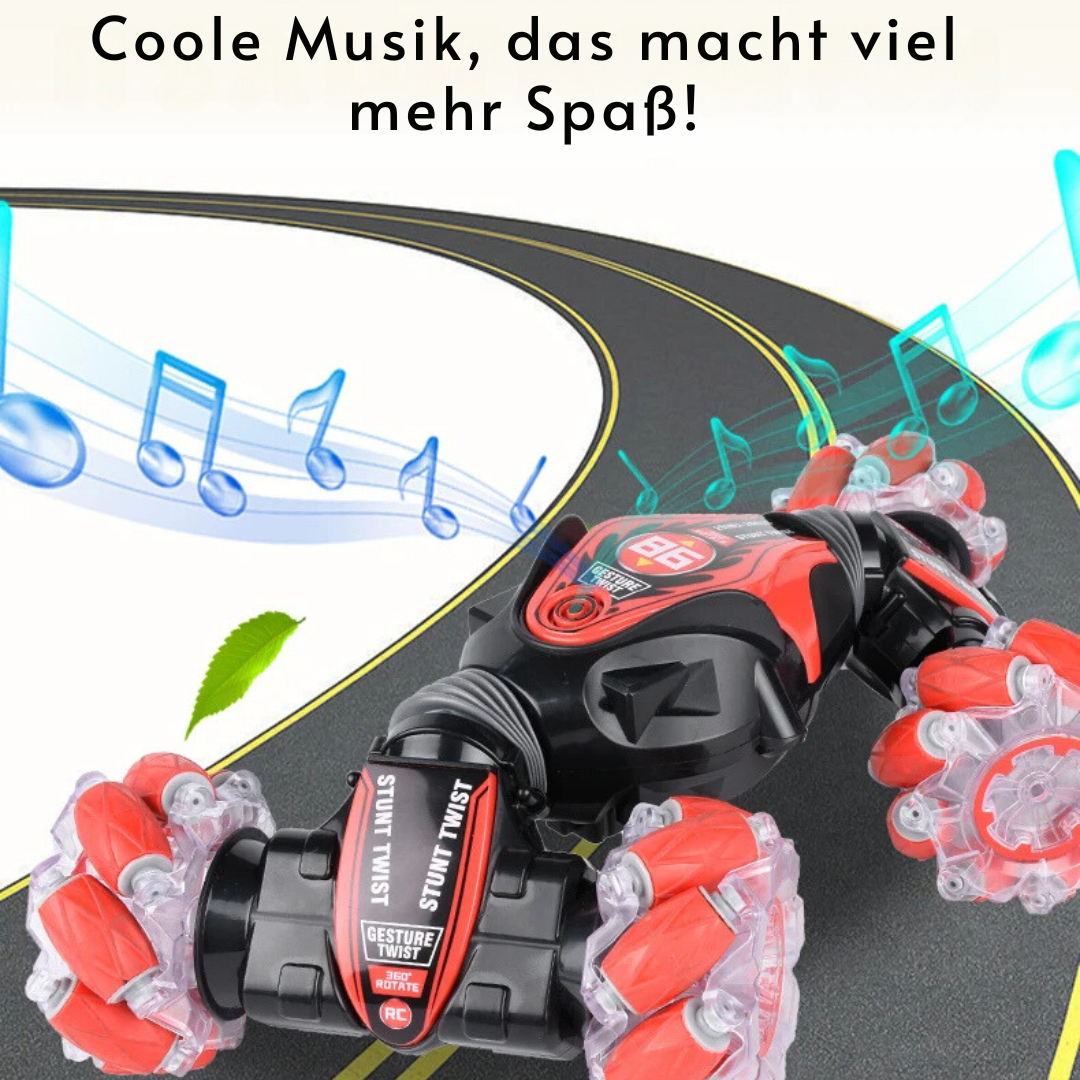 2in1 Hand Gesteuertes Stunt Auto mit zustäzlicher Fernbedienung
