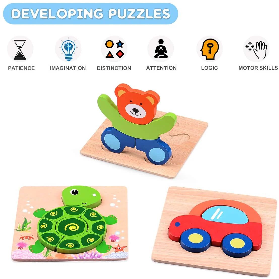 NaturPuzzle | Montessori Tierformen