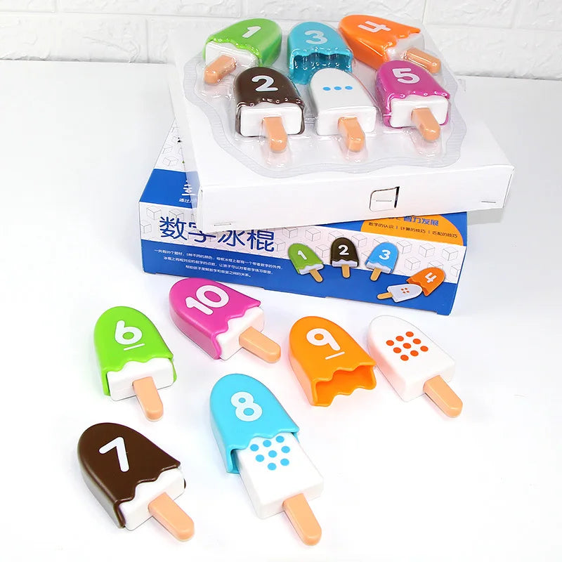 Zahlen Pops - Eiscreme Mathematik Spaß