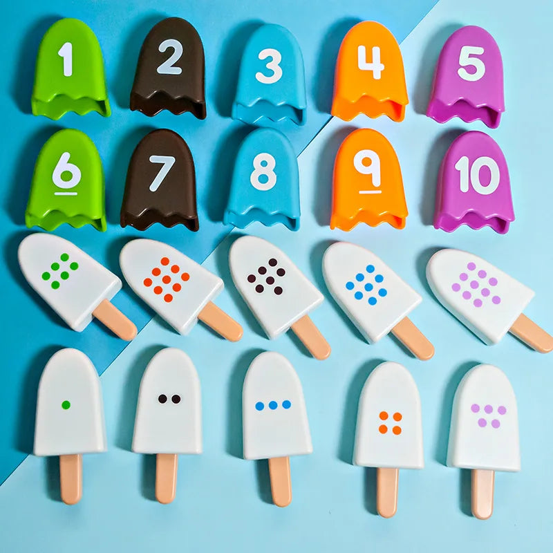 Zahlen Pops - Eiscreme Mathematik Spaß