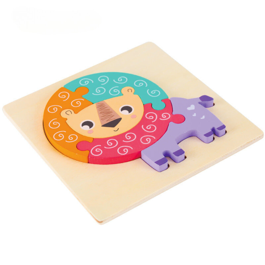 Tier und Fahrzeug Kinder Puzzle