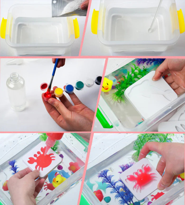 Magic Wasser-Set – Erstelle deine eigenen 3D-Tiere
