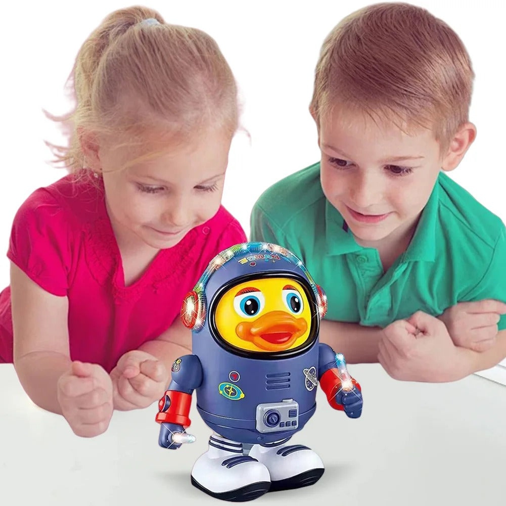 Tanzende Weltraum Ente – Lustiges Tanzspielzeug für Kinder