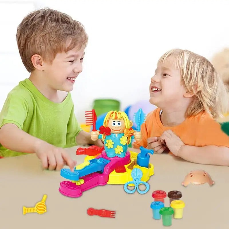 Kreatives Haarstudio – Friseurspielset für Kinder