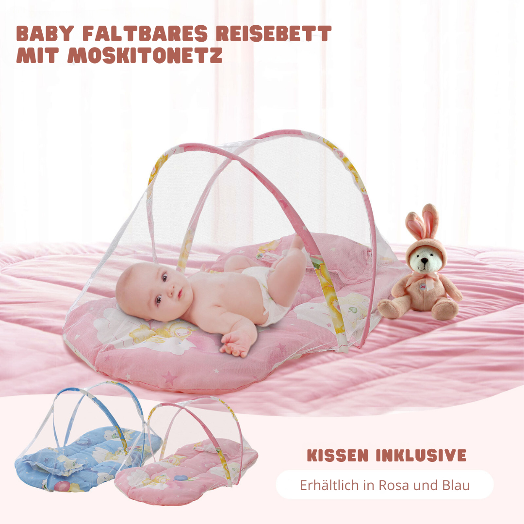 Baby Liege mit Insekten Netz