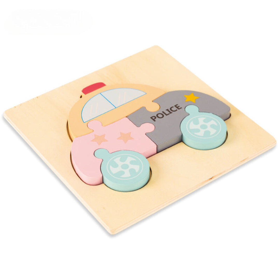 Tier und Fahrzeug Kinder Puzzle
