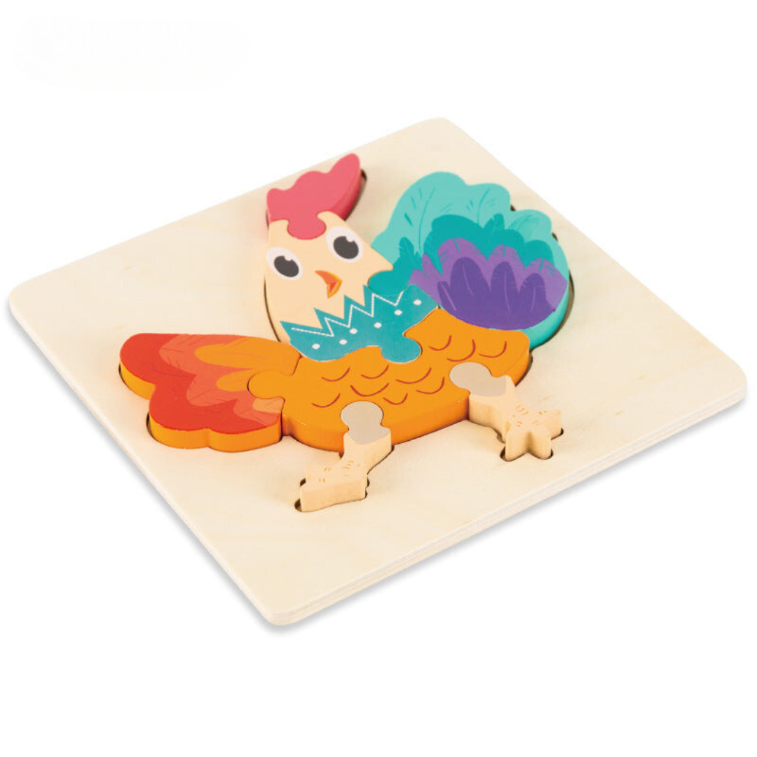 Tier und Fahrzeug Kinder Puzzle