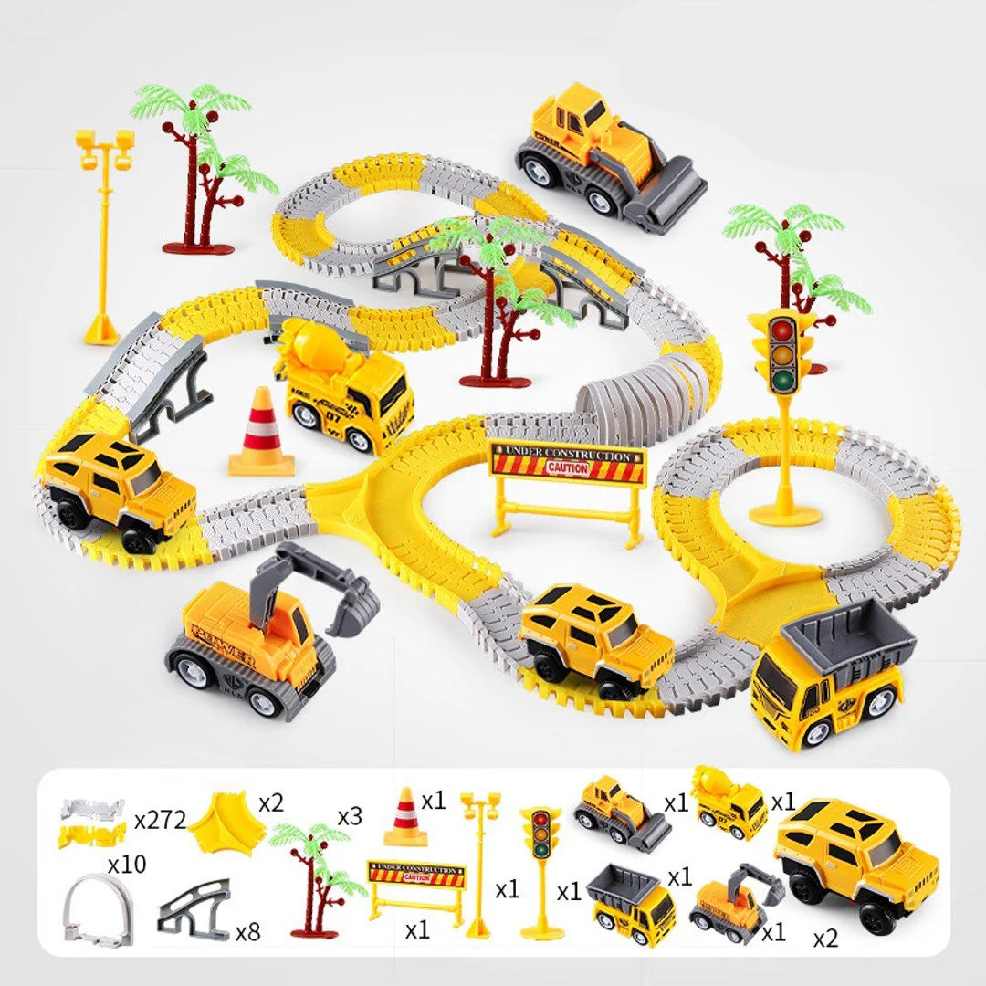 Straßenbau-Set – Gestalte deine eigene Rennstrecke