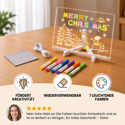 Leuchtendes LED Zeichenbrett