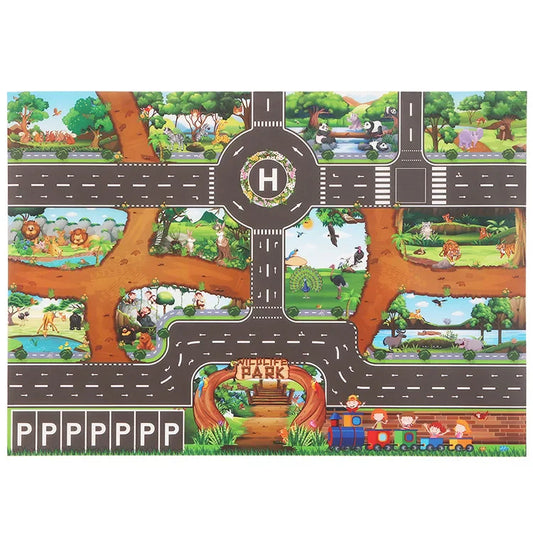 Magische Stadt-Spielmatte