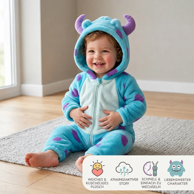 Kuscheliges flauschiges Kostüm für Babys & Kleinkinder