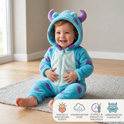Kuscheliges flauschiges Kostüm für Babys & Kleinkinder