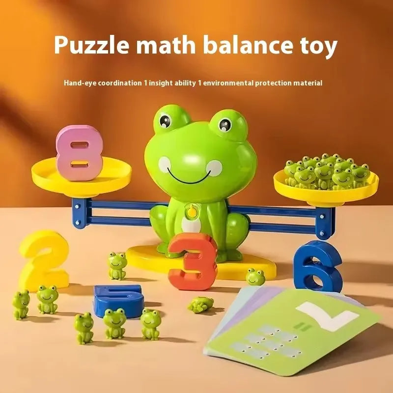 Pädagogische Frosch Waage Kinder Spielzeug - Mathematik leicht gemacht!