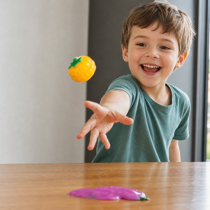 Lebensmittel-Quetschspielzeug zur Stresslinderung