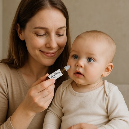 Zahnungsölroller für Babys - Natürliche Schmerzlinderung