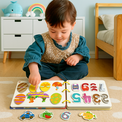 Sensorisches Montessori Beschäftigungsbuch
